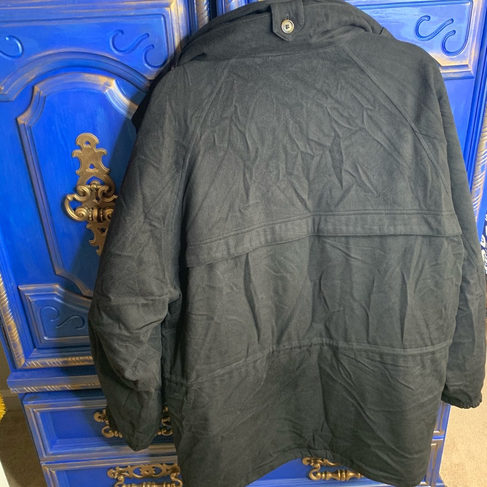 $4695 Loro Piana 100% Cashmere XL Black Jacket - Picture 11 of 16